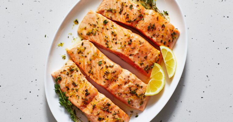 Salmón al horno con olla GM