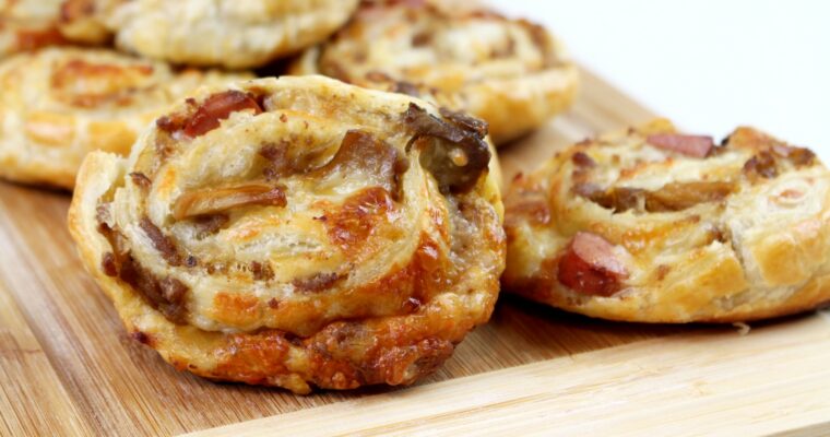 Caracolas de hojaldre a la barbacoa con MAMBO