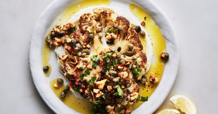 receta de Coliflor con nueces con thermomix