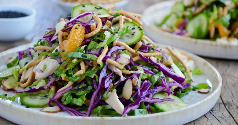 Ensalada China con Aliño con monsieur cuisine