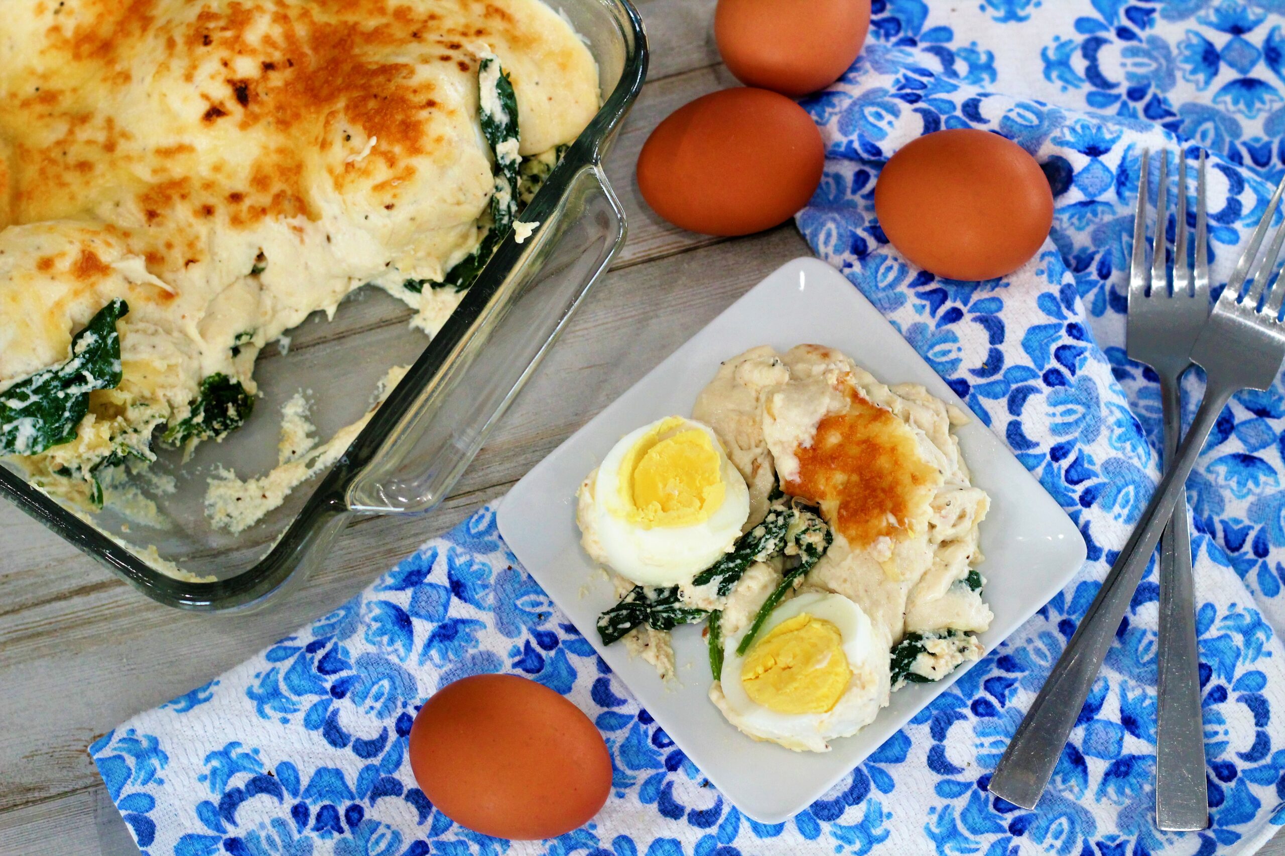 Huevos Rellenos Gratinados Con MAMBO - Thermorecetas