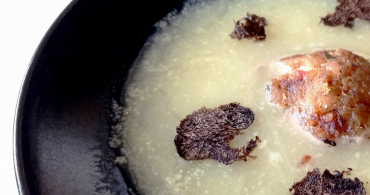 Sopa de Carnaval del Maestrazgo con monsieur cuisine