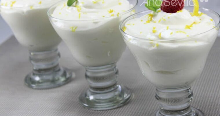 Mousse de limon expres con MAMBO