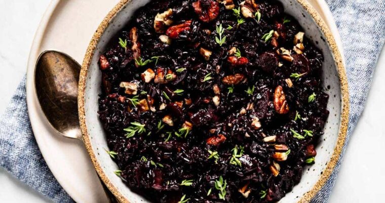 Arroz negro rápido con olla GM