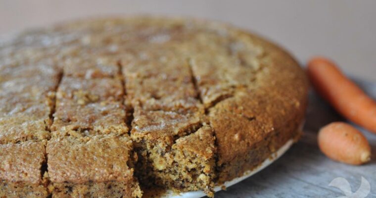 receta de Bizcocho de mantequilla con zanahoria y nueces con thermomix