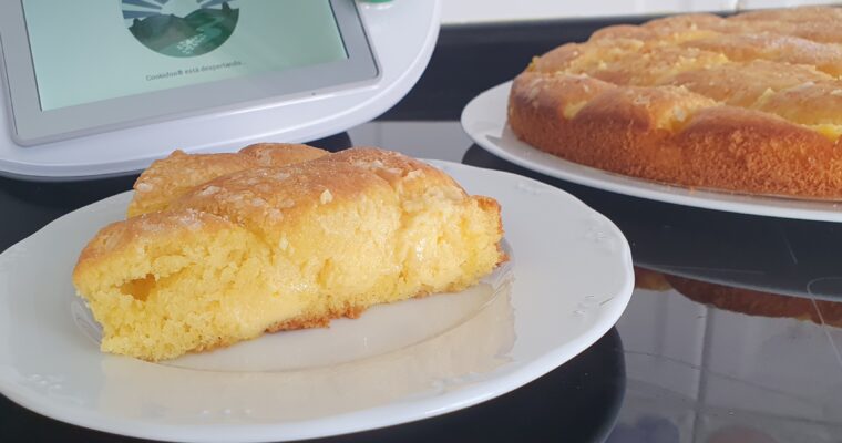 receta de Bizcocho dos cremas con thermomix