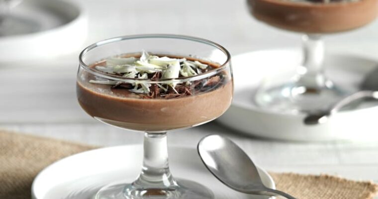 receta de Natillas de chocolate con thermomix