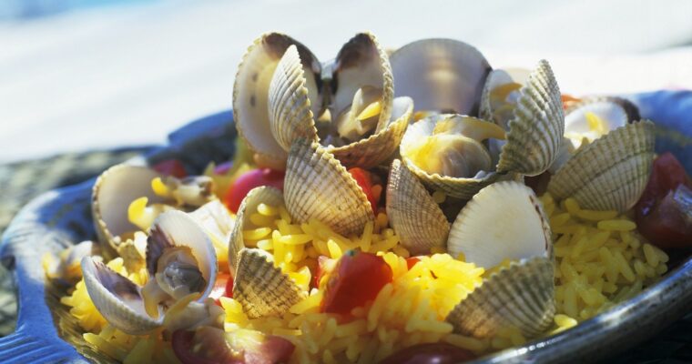 Arroz con berberechos con olla GM