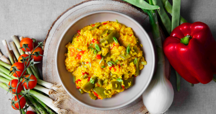 Arroz de verduras con MAMBO