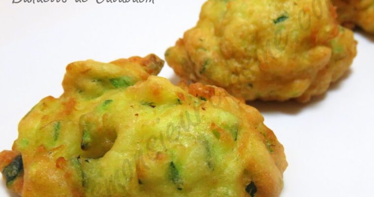 Buñuelos de Calabacín con monsieur cuisine