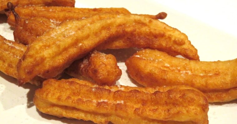 Churros salados de Patata con monsieur cuisine