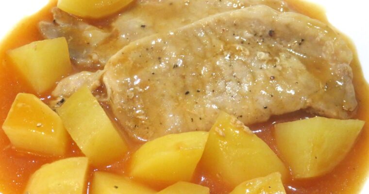 Filetes de Lomo con Salsa Agridulce con monsieur cuisine