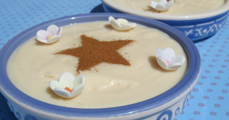 Flan de leche merengada con olla GM