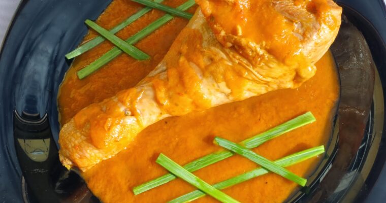 MUSLOS DE PAVO EN SALSA DE VERDURA con olla GM