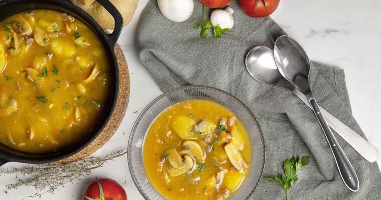 Patatas guisadas con pelotas con MAMBO