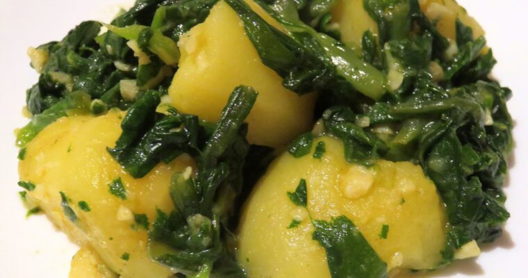 Patatas y Acelgas con monsieur cuisine