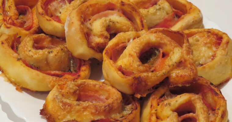 Pizza Roll y Coca de Vidrio con monsieur cuisine