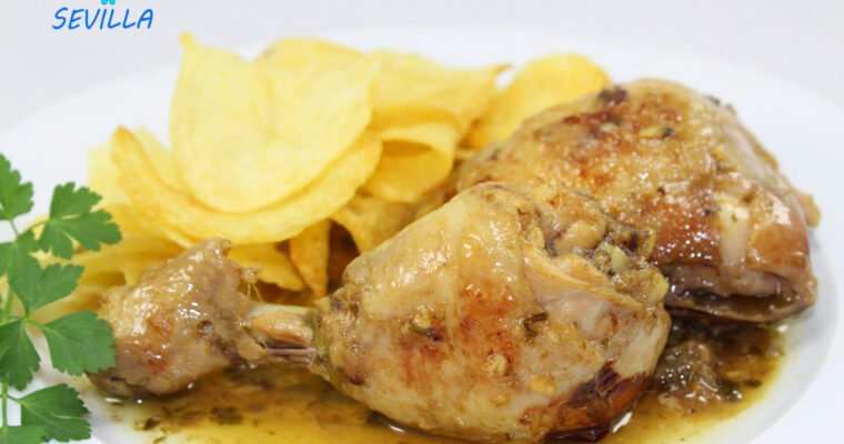 Pollo guisado con olla GM