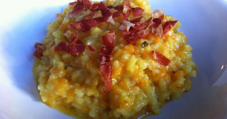 receta de Arroz meloso con calabaza con thermomix