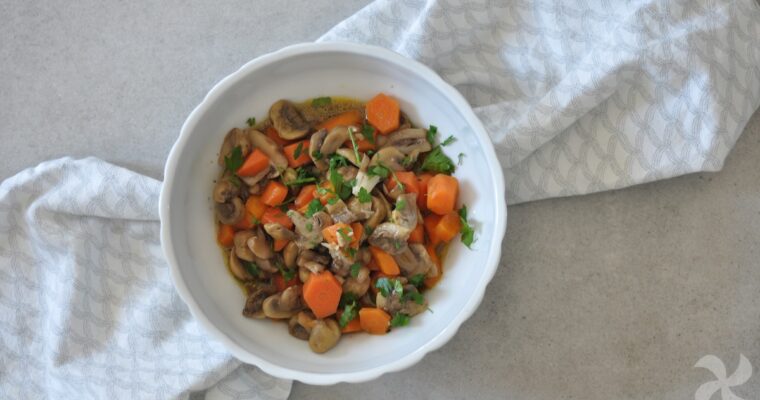 receta de Ensalada asiática con arroz de coliflor con thermomix