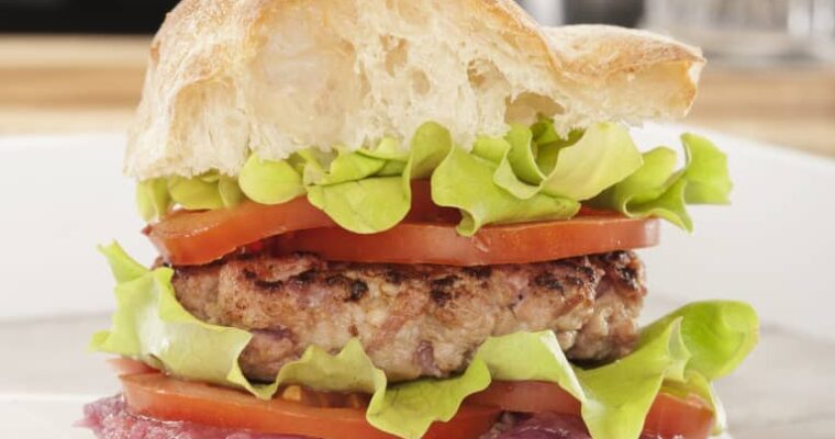 receta de Hamburguesas de carne de cerdo con thermomix