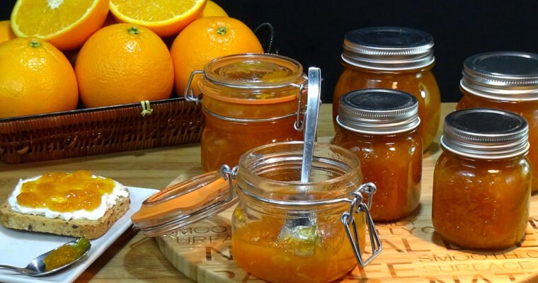 receta de Mermelada de naranja