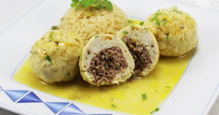 Albondigones a las 3 carnes con olla GM