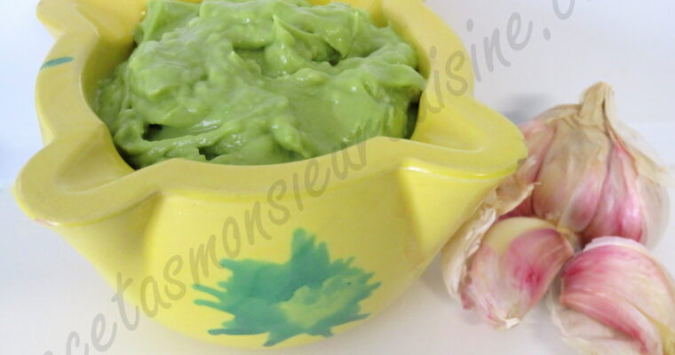 Allioli de Aguacate con monsieur cuisine