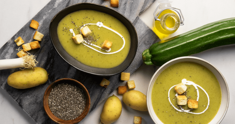 CREMA DE CALABACIN con MAMBO