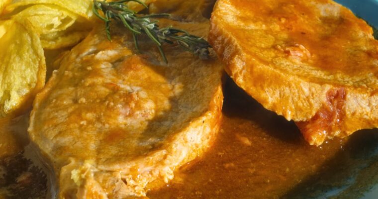 LOMO MECHADO A LA JARDINERA con olla GM