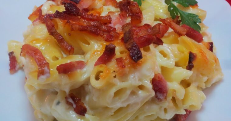 Macarrones Foster con olla GM