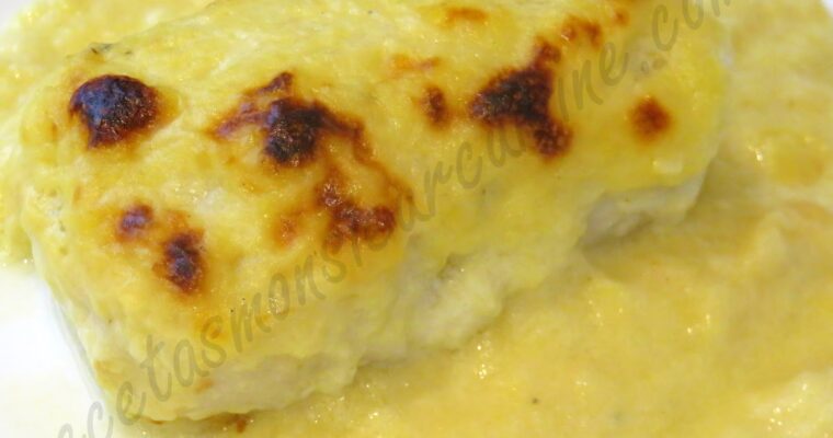 Merluza con salsa de Manzana con monsieur cuisine