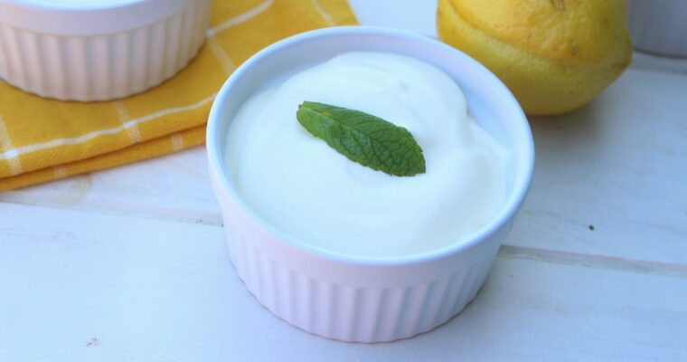 Mousse rapida de limon con MAMBO