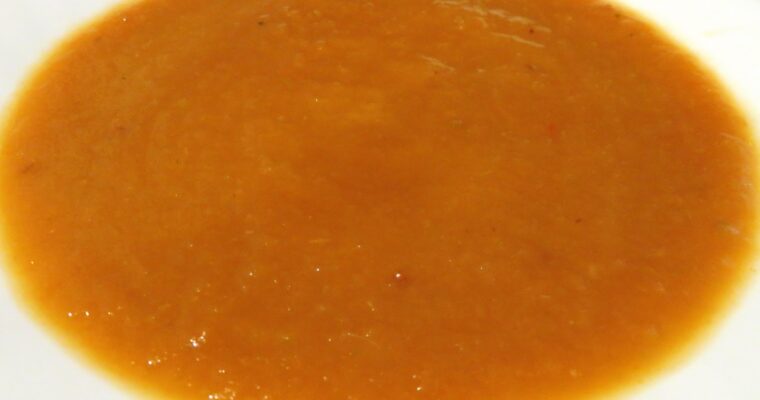 Puré de Verduras Depurativas con monsieur cuisine