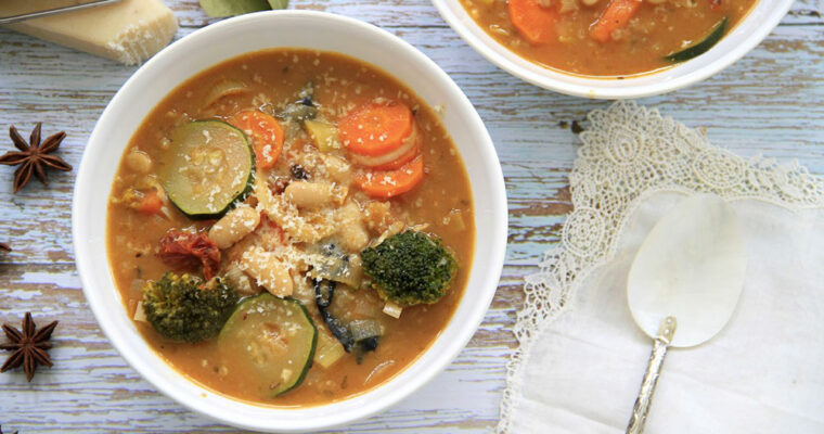 receta de Guiso de legumbres rápido con thermomix