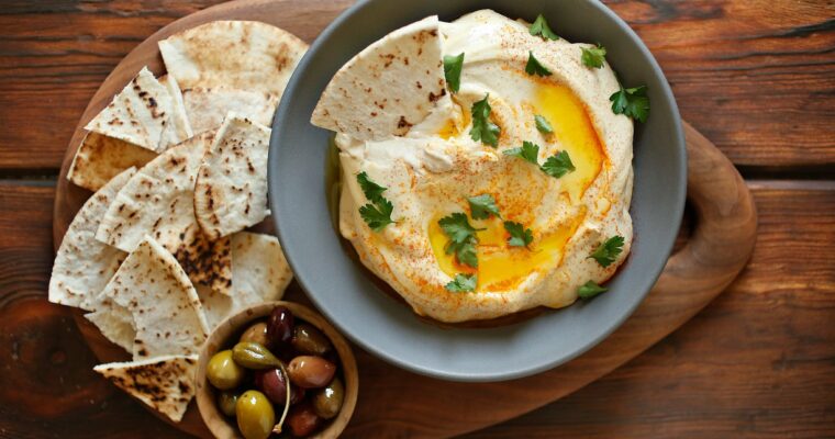 receta de Hummus de garbanzos con thermomix