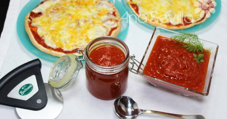 Salsa para pizzas con olla GM