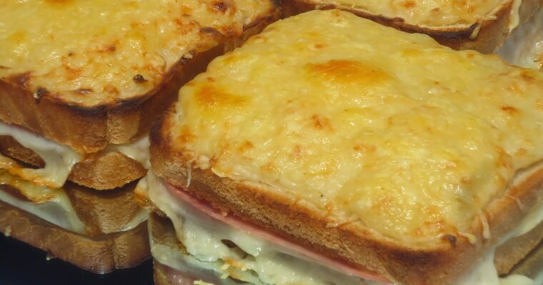 Sandwich Croque-Monsieur con olla GM
