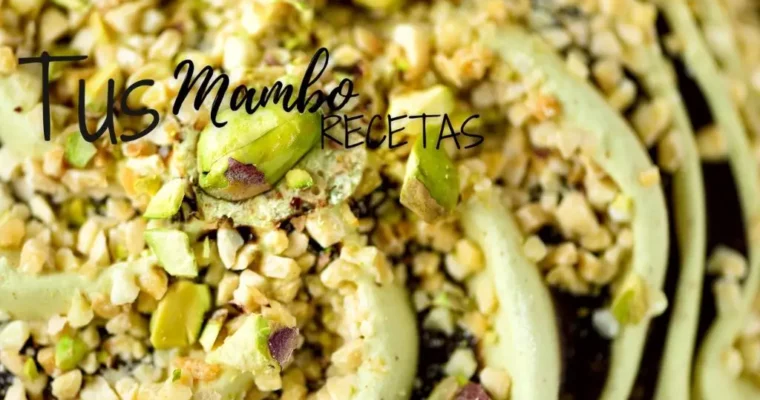 Tejas de pistacho con MAMBO