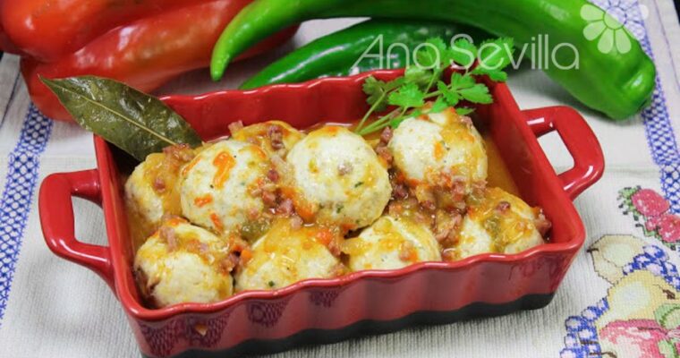 Albondigas de pollo al chilindron con MAMBO