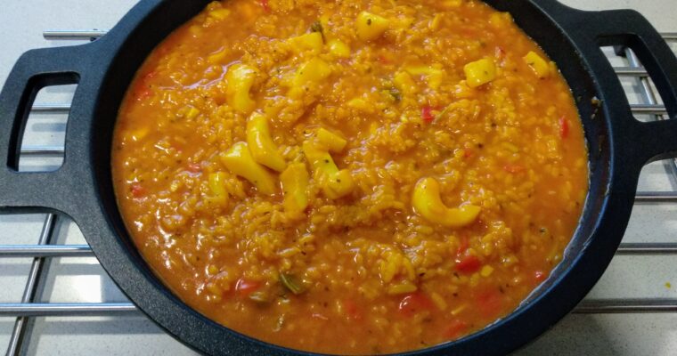 Arroz caldoso con calamares con MAMBO