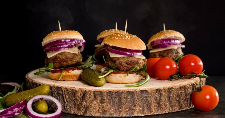 Hamburguesas en salsa con MAMBO