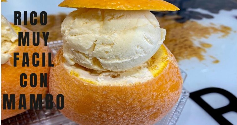 Naranjas rellenas con MAMBO