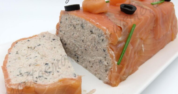Paté de Jamón y Salmón Ahumado con monsieur cuisine