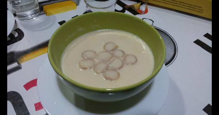 Porrusalda o crema de puerros con olla GM