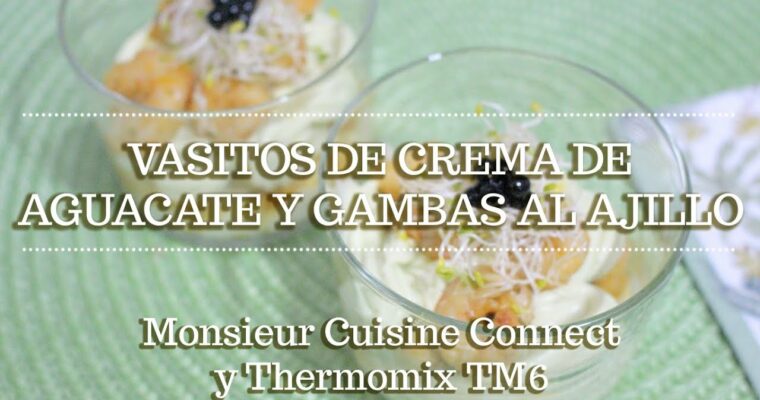 Queso Crema de Aguacate con monsieur cuisine