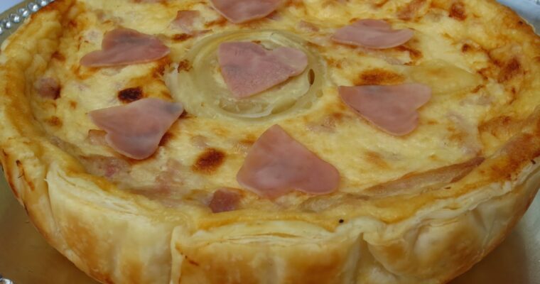 Quiche Lorraine con olla GM