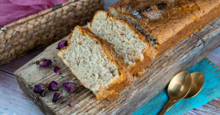 receta de Bizcocho de plátano y limón con thermomix