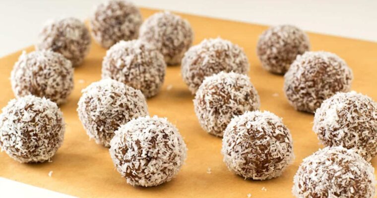 receta de Bolitas de coco