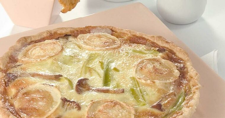 receta de Hojaldre relleno de puerros y queso de cabra con thermomix